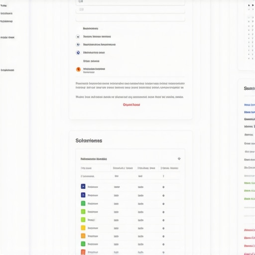 Illustration of Google My Business profile with schema markup and analytics