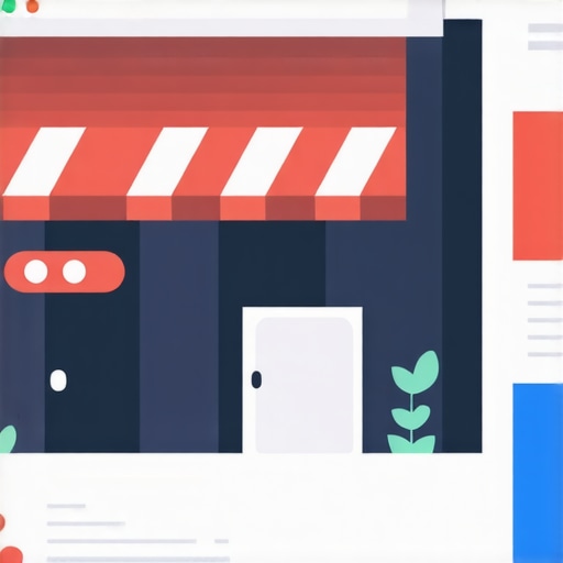 Diagram showing schema markup, backlinks, and Google My Business activity for local SEO.